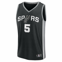 Fanatics Stephon Castle San Antonio Spurs Fast Break Replica Jersey