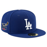 Royal Los Angeles Dodgers New Era 2025 Champions Samurai Side Patch 59FIFTY Fitted Hat