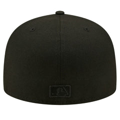 Black Los Angeles Dodgers New Era 2024/25 Back to Back Champions Circle Side Patch Fitted 59FIFTY Hat