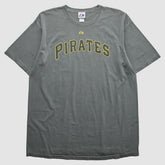 Dark Heather Gray Pittsburgh Pirates Majestic 2010s T-shirt