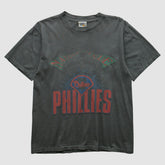 Charcoal Philadelphia Phillies 90s T-shirt