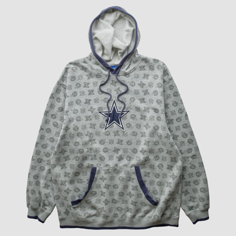 Reebok 2010s Hooded Pullover Sweatshirt - Denver Broncos Pullover