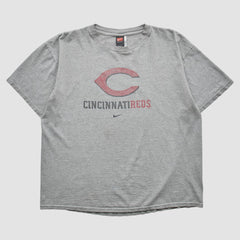 Heather Gray Cincinnati Reds Nike 2000s T-shirt