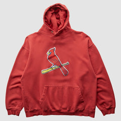 Red St. Louis Cardinals CSA 2000s Hooded Sweatshirt
