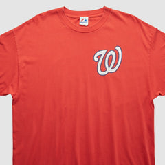 Red Washington Nationals 2000s T-shirt