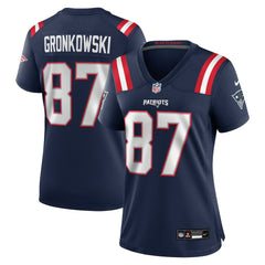Rob Gronkowski Women's Team Retired Player Game Jersey - New England Patriots Jerseys