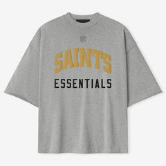 Fear of God x NFL Unisex 3/4-Sleeve T-Shirt - New Orleans Saints T-shirts
