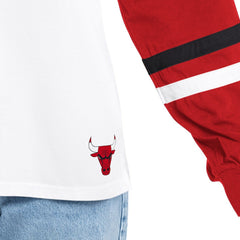 Chicago Bulls G-III 4Her by Carl Banks Women's Key Player Oversized Hooded Long Sleeve T-Shirt sale