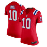 Drake Maye Women's Alternate Game Jersey - New England Patriots Jerseys