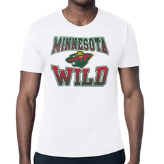 NHL Minnesota Wild Starter Comic Style Team Graphic T-Shirt