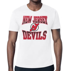 NHL New Jersey Devils Starter Comic Style Team Graphic T-Shirt