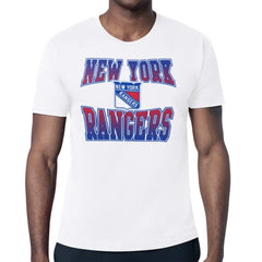 NHL New York Rangers Starter Comic Style Team Graphic T-Shirt