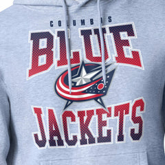 NHL Columbus Blue Jackets Starter Comic Style Team Graphic Hoodie