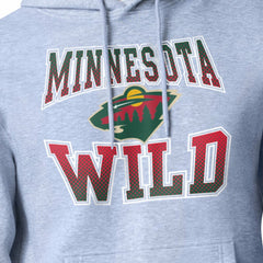 NHL Minnesota Wild Starter Comic Style Team Graphic Hoodie