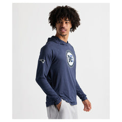 Charles River x Cayak Hooded Long Sleeve T-Shirt - New England Patriots T-shirts