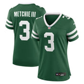 John Metchie III Women's Team Game Jersey - New York Jets Jerseys