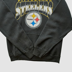 90s Hooded Pullover Sweatshirt - Pittsburgh Steelers Pullover