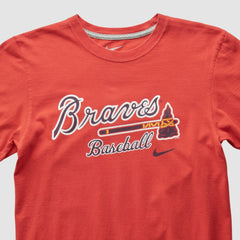 Red Atlanta Braves Nike 2010s T-shirt