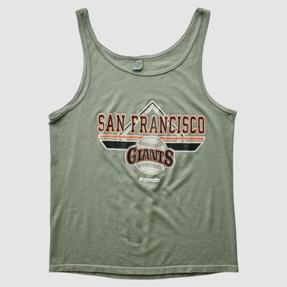 Olive San Francisco Giants Champion 90s Tank