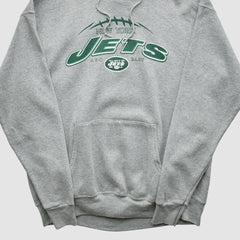 NFL 2000s Hooded Pullover Sweatshirt - New York Jets Pullover