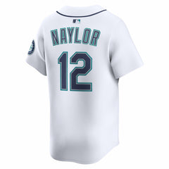 White Josh Naylor Seattle Mariners Nike Home Limited Jersey
