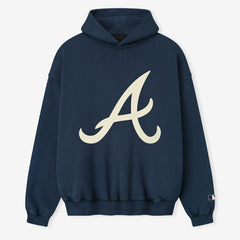 Navy Atlanta Braves Fear of God x MLB Unisex Sport Hoodie