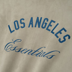 Gray Los Angeles Dodgers Fear of God x MLB Unisex Modern Suede Half-Zip Jacket