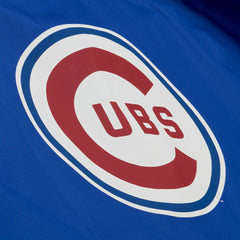 Royal Chicago Cubs Mitchell & Ness Full-Snap Hooded Coaches Jacket