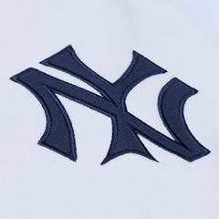 White New York Yankees Mitchell & Ness Cooperstown Collection Fleece Hoodie
