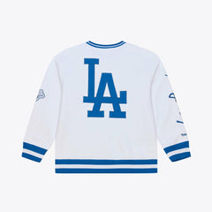 White Los Angeles Dodgers Mitchell & Ness Arctic Fleece Sweatshirt