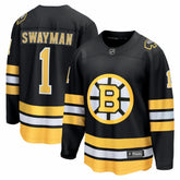 NHL Jeremy Swayman Boston Bruins Fanatics Home Breakaway Jersey