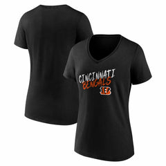 Women's Hustle V-Neck T-Shirt - Cincinnati Bengals T-shirts
