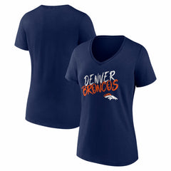 Women's Hustle V-Neck T-Shirt - Denver Broncos T-shirts