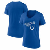 Women's Hustle V-Neck T-Shirt - Indianapolis Colts T-shirts