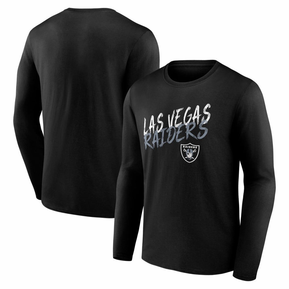 Hustle Long Sleeve T-Shirt - Las Vegas Raiders T-shirts