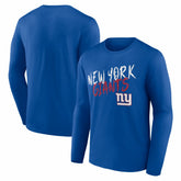 Hustle Long Sleeve T-Shirt - New York Giants T-shirts