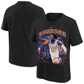 Nike Jalen Brunson New York Knicks Youth City Edition Player T-Shirt