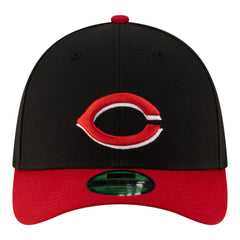 Black Cincinnati Reds New Era Player Replica 39THIRTY M-Crown Flex Hat