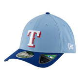 Light Blue Texas Rangers New Era Player Replica 39THIRTY M-Crown Flex Hat