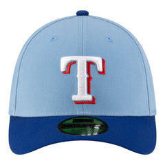 Light Blue Texas Rangers New Era Player Replica 39THIRTY M-Crown Flex Hat