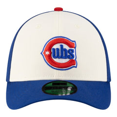 White/Royal Chicago Cubs New Era Player Replica 39THIRTY M-Crown Flex Hat