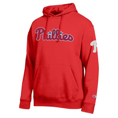 Red Philadelphia Phillies Champion All Star Wordmark Hoodie