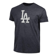 Heather Black Los Angeles Dodgers Champion Tri-Blend T-Shirt