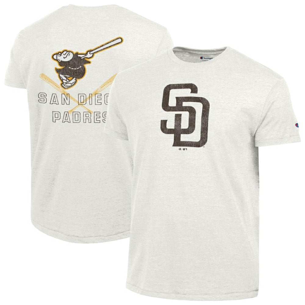 Heather White San Diego Padres Champion Tri-Blend T-Shirt