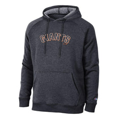 Black San Francisco Giants Champion Triumph Tri-Blend Raglan Hoodie