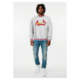 Heather Gray St. Louis Cardinals Champion Reverse Weave Sweatshirt