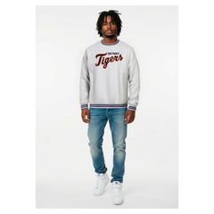 Heather Gray Detroit Tigers Champion Reverse Weave Sweatshirt
