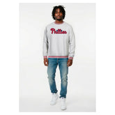 Grey Heather Philadelphia Phillies Champion Reverse Weave Sweatshirt