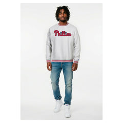 Grey Heather Philadelphia Phillies Champion Reverse Weave Sweatshirt
