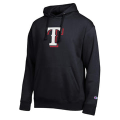 Black Texas Rangers Champion All Star Embroidered Logo Hoodie
